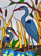 'Herons in Marsh'